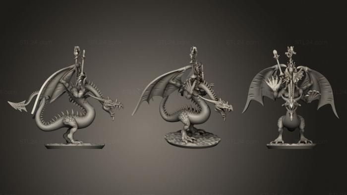 Figurines heroes, monsters and demons (Linrasa, STKM_2892) 3D models for cnc